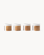 Espressotassen 4er Set mit Holzmanschette 100 ml