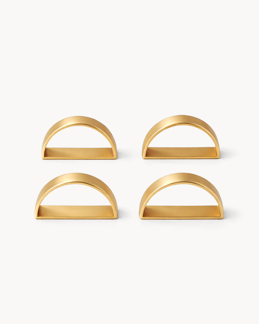 Serviettenringe Metall 4er Set