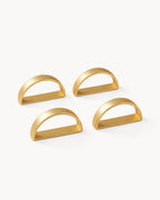 Serviettenringe Metall 4er Set