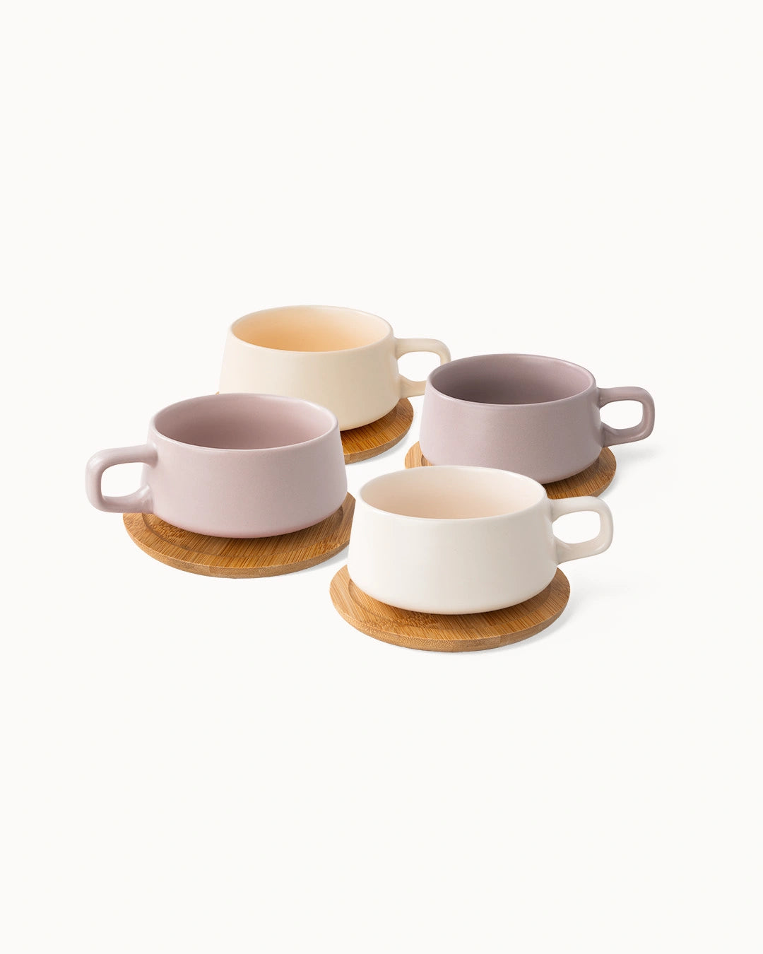 Cappuccinotassen Luxe 4er Set 320 ml