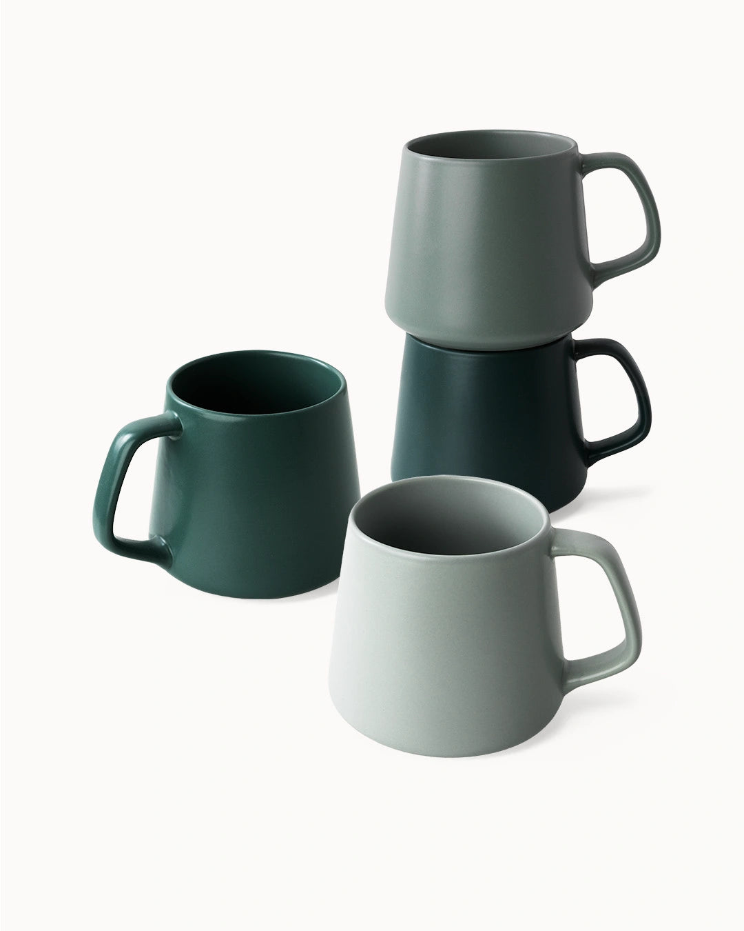 Kaffeetassen Luxe 4er Set 420 ml