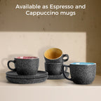 Miamio Cappuccinotassen Las Palmitas 6er Set Keramik 190ml