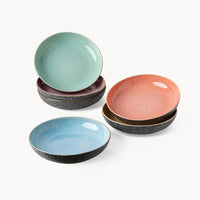 Miamio Suppenteller Las Palmitas 6er Set Keramik 22cm