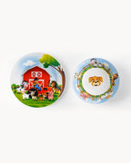 Miamio Kindergeschirr Set 3-teilig: Tasse, Teller & Schussel Keramik